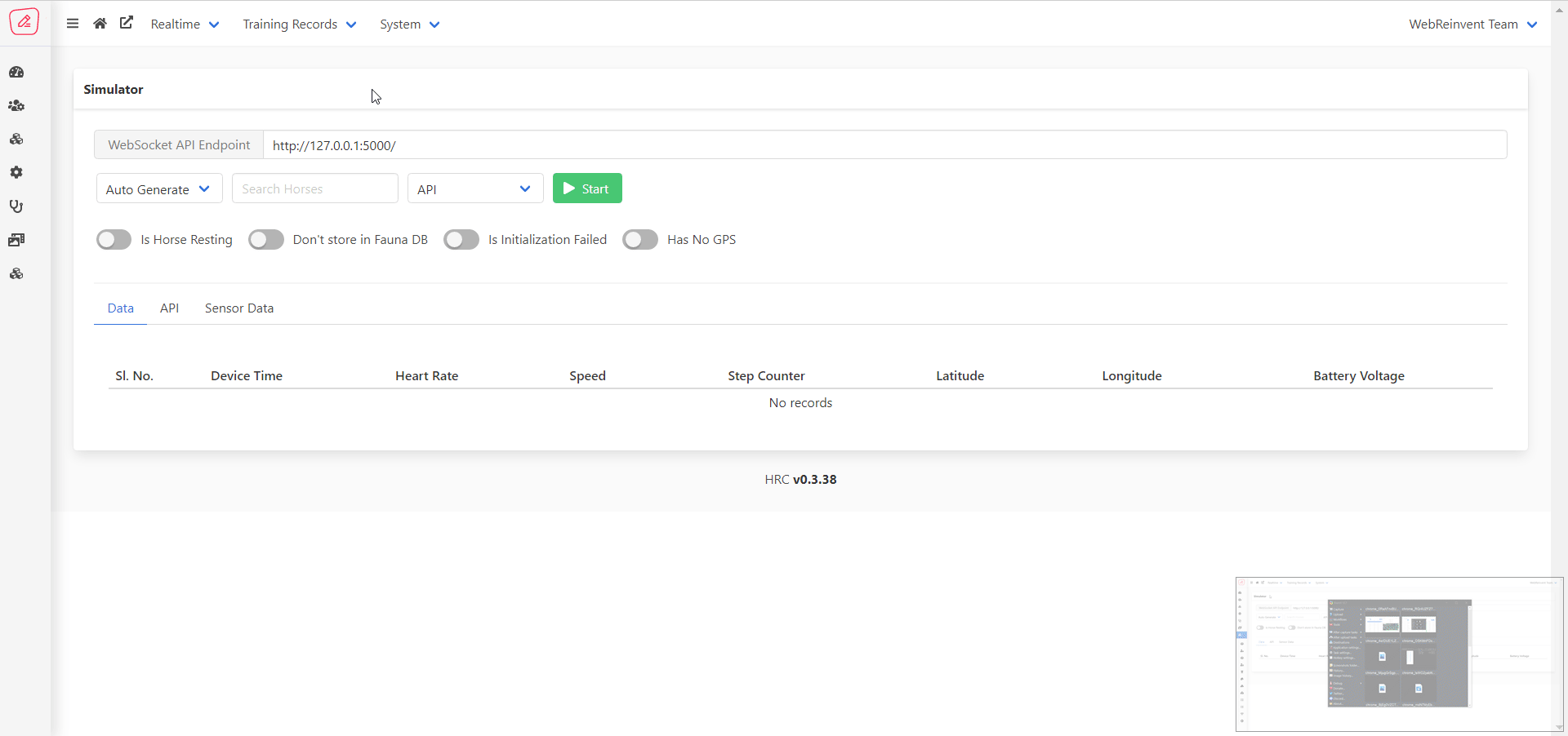 Race Course Management